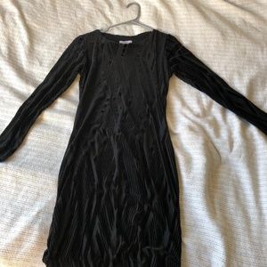 Black formal dress